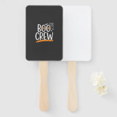Boo Crew Halloween-Geisterdesign_1 Fächer (Vorne und Hinten)