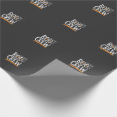 Boo Crew Halloween-Geisterdesign_1 Geschenkpapier (Ecke)
