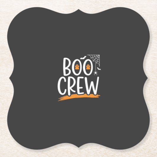 Boo Crew Halloween-Geisterdesign_1 Untersetzer (Vorderseite)