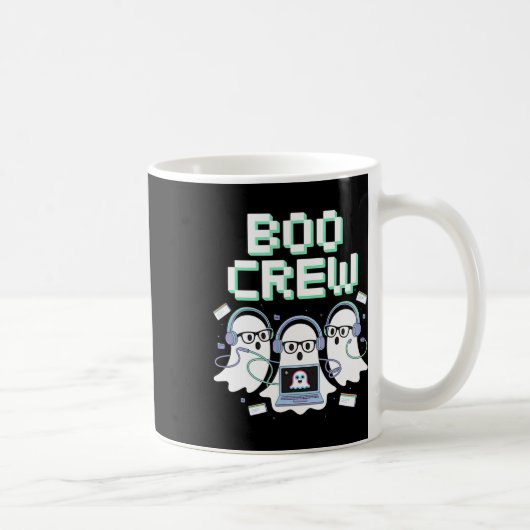 Boo-Crew Halloween IT-Help-Desk-Support-Steg Kaffeetasse (Rechts)