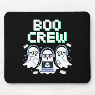 Boo-Crew Halloween IT-Help-Desk-Support-Steg Mousepad