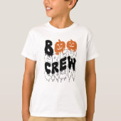 Boo Crew Halloween Matching Family Boys T-Shirt (Vorderseite)