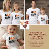 Boo Crew Halloween Matching Family Boys T-Shirt