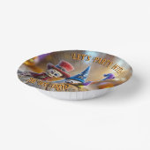 Boo Crew Halloween-Party Ghost Skelettmonster Pappteller (Gewinkelt)