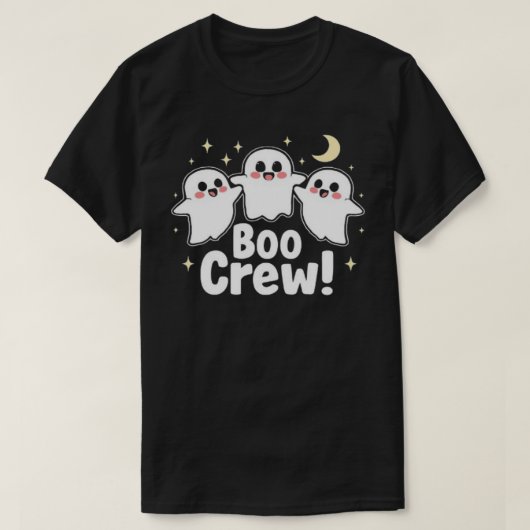 Boo Crew Halloween-Shirt T-Shirt (Design vorne)