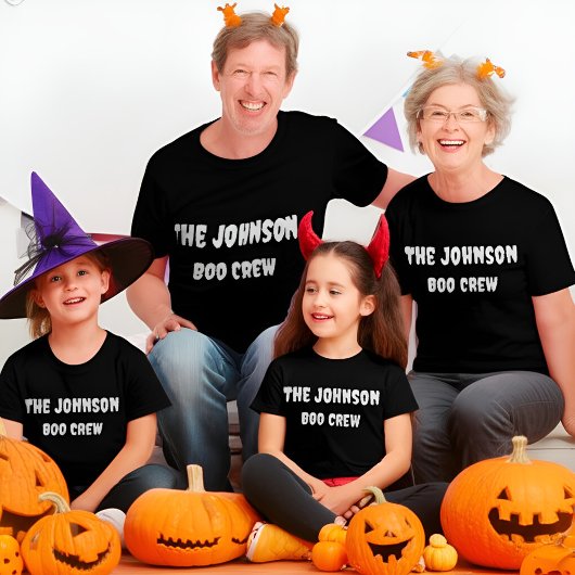 Boo Crew Halloween Shirts | Matching Ghost