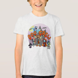 Boo Crew Halloween T - Shirt - Niedlich Spooky Squ