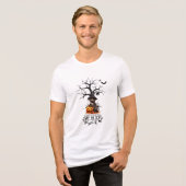 Boo Crew Halloween T-Shirt Tri-Blend Shirt (Vorderseite voll)