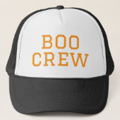 Boo Crew Halloween Truckerkappe (Vorderseite)