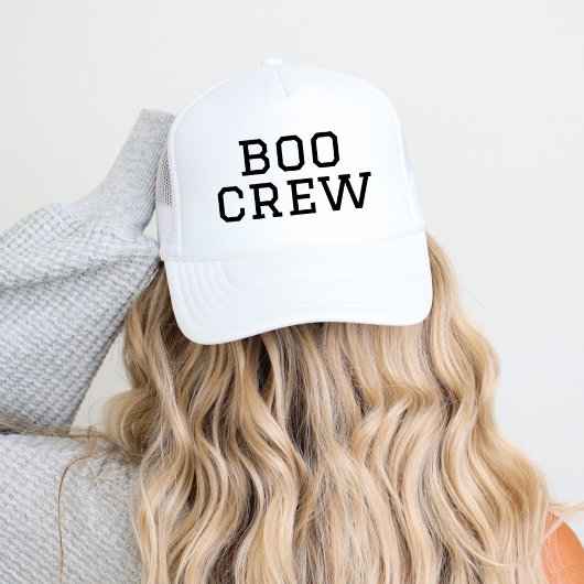 Boo Crew Halloween Truckerkappe