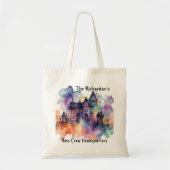 Boo Crew Hauptquartier Spuk House Halloween Tragetasche (Vorne)