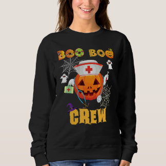 Boo-Crew-Krankenschwester-Arzt-Kostüm Halloween-Ge Sweatshirt