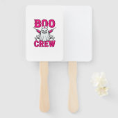 Boo Crew Krankenschwester Geist Halloween Fächer (Vorne und Hinten)