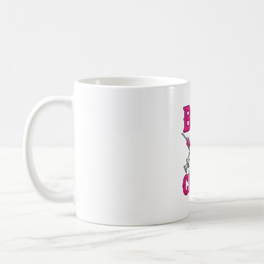 Boo Crew Krankenschwester Geist Halloween Kaffeetasse (Links)