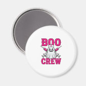 Boo Crew Krankenschwester Geist Halloween Magnet (Vorderseite/Rückseite)