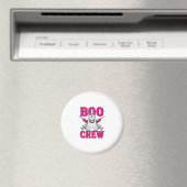 Boo Crew Krankenschwester Geist Halloween Magnet (In Situ (Geschirrspüler))