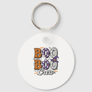 Boo Crew Krankenschwester Halloween Vintage Shirt  Schlüsselanhänger