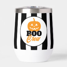 Boo Crew Kürbis Halloween personalisiert