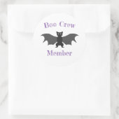 Boo Crew Member Bat Sticker Set (Tasche)
