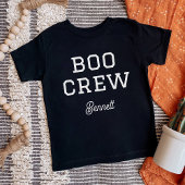 Boo Crew Mit Monogramm Halloween Baby T-shirt