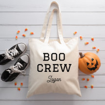 Boo Crew Mit Monogramm Halloween