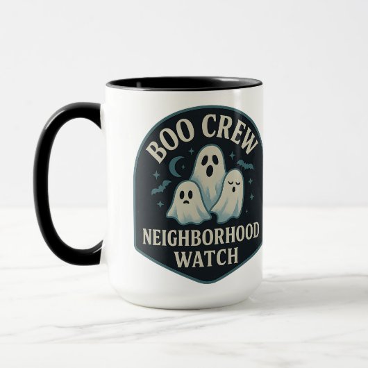 Boo Crew—Neighborhood Watch | Halloween Gifts Tasse (Links)