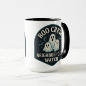 Boo Crew—Neighborhood Watch | Halloween Gifts Tasse (VorderseiteRechts)