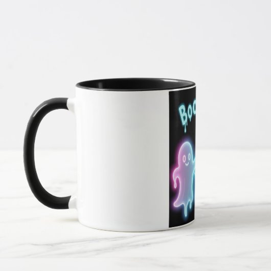 Boo Crew Neon Ghosts Halloween Tasse (Links)