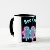 Boo Crew Neon Ghosts Halloween Tasse (Vorderseite Links)