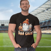 Boo Crew Niedlich Ghost Football Witziges Hallowee T-Shirt