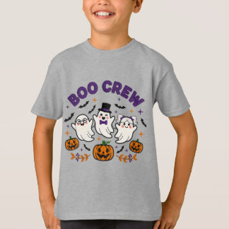 Boo Crew Niedlich Halloween Ghosts T - Shirt