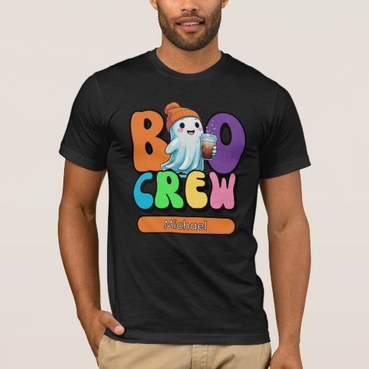Boo-Crew Niedlich Matching T-Shirt (Vorderseite)