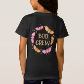 Boo Crew Niedlich Pastell Halloween T-Shirt (Rückseite)