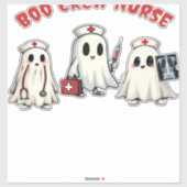 BOO CREW NURSE Essential T-Shirt Aufkleber (Blatt)