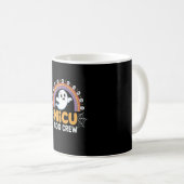 Boo Crew Nurse Halloween for Nurses Ghost Essentia Kaffeetasse (VorderseiteRechts)