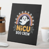 Boo Crew Nurse Halloween for Nurses Ghost Essentia Sockelschild (In Situ)