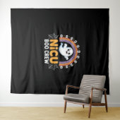 Boo Crew Nurse Halloween für Krankenschwestern Gho Wandteppich (Beispiel (Horizontal))