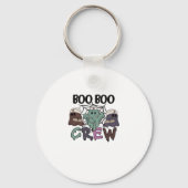 Boo Crew Nurse Halloween Ghost Funny Classic T Schlüsselanhänger (Vorderseite)