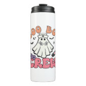 Boo Crew Nurse Halloween Ghost Funny Classic T Thermosbecher (Vorderseite)