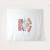 Boo Crew Nurse Halloween Ghost Funny Classic T Wandteppich (Vorderseite (Horizontal))