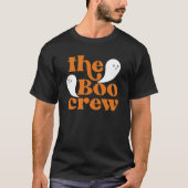 Boo Crew Orange Halloween Familie Matching T-Sh T-Shirt (Vorderseite)