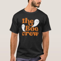 Boo Crew Orange Halloween Familie Matching T-Sh