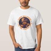 Boo Crew Orange Halloween T-Shirt (Vorderseite)