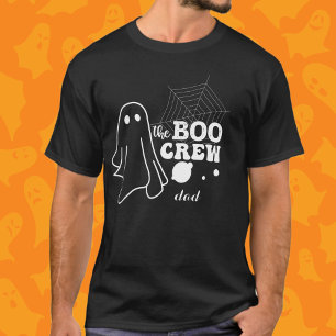 Boo Crew Papa Familie passende weiße Halloween T-Shirt