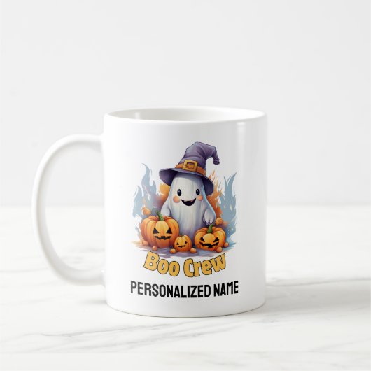 Boo-Crew.Personalisiert Kaffeetasse (Links)