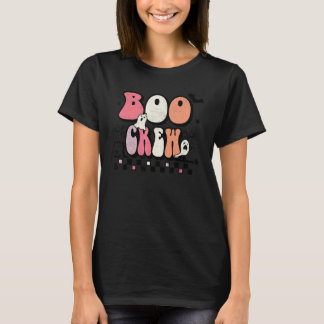 Boo Crew Retro Halloween passende Familien-Gruppen T-Shirt