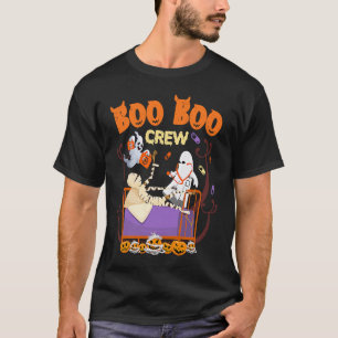 Boo Crew Rettungshelfer EMT Krankenschwester Mediz T-Shirt