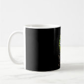 Boo-Crew schwarzer Geist Halloween-Geist-Geist-Bek Kaffeetasse (Links)