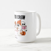 Boo Crew Shirt | Cute Ghost Squad Halloween  Kaffeetasse (VorderseiteRechts)
