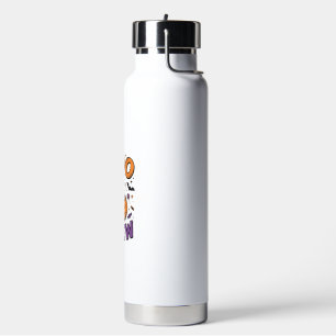 Boo Crew Süße Geist-Kürbis Halloween-Shirt-Design Trinkflasche